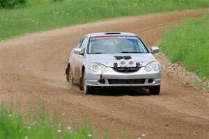 Derek Denti / Josh Remmetter Acura RSX on SS2, Skunk Creek.
