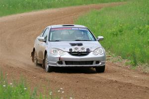 Derek Denti / Josh Remmetter Acura RSX on SS2, Skunk Creek.