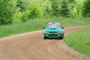 Jordan Locher / Cray Dumeah Subaru Impreza 2.5RS on SS2, Skunk Creek.