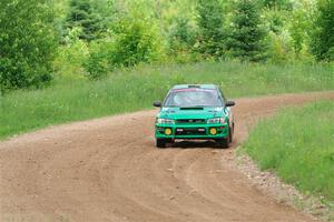Jordan Locher / Cray Dumeah Subaru Impreza 2.5RS on SS2, Skunk Creek.