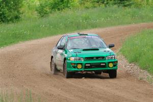 Jordan Locher / Cray Dumeah Subaru Impreza 2.5RS on SS2, Skunk Creek.