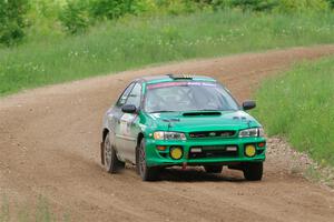 Jordan Locher / Cray Dumeah Subaru Impreza 2.5RS on SS2, Skunk Creek.