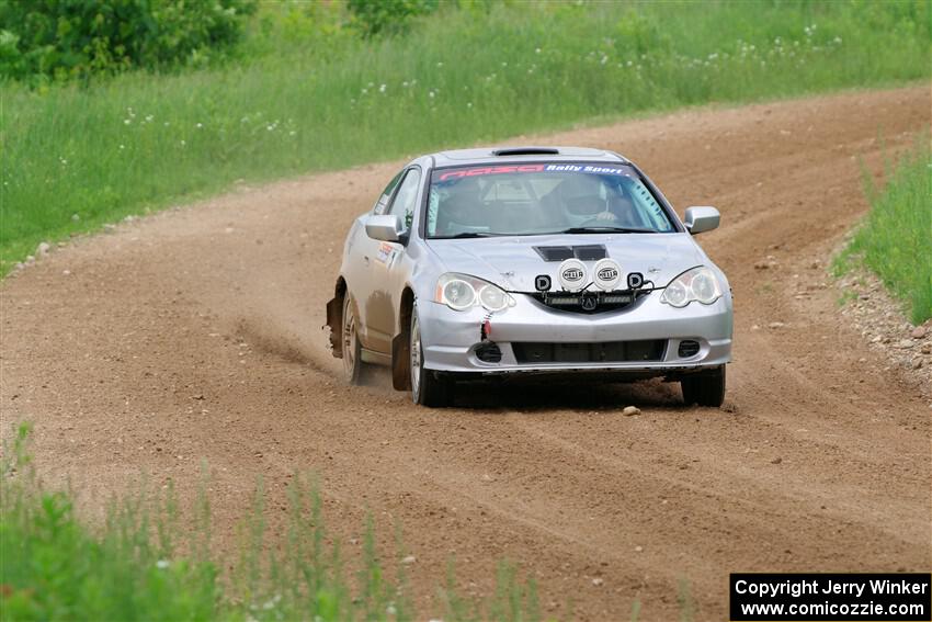Derek Denti / Josh Remmetter Acura RSX on SS2, Skunk Creek.