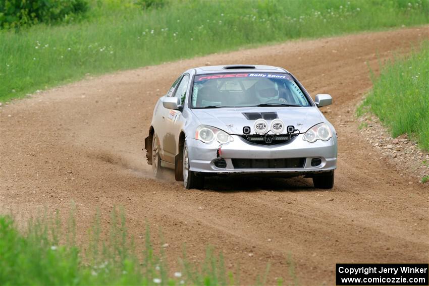 Derek Denti / Josh Remmetter Acura RSX on SS2, Skunk Creek.