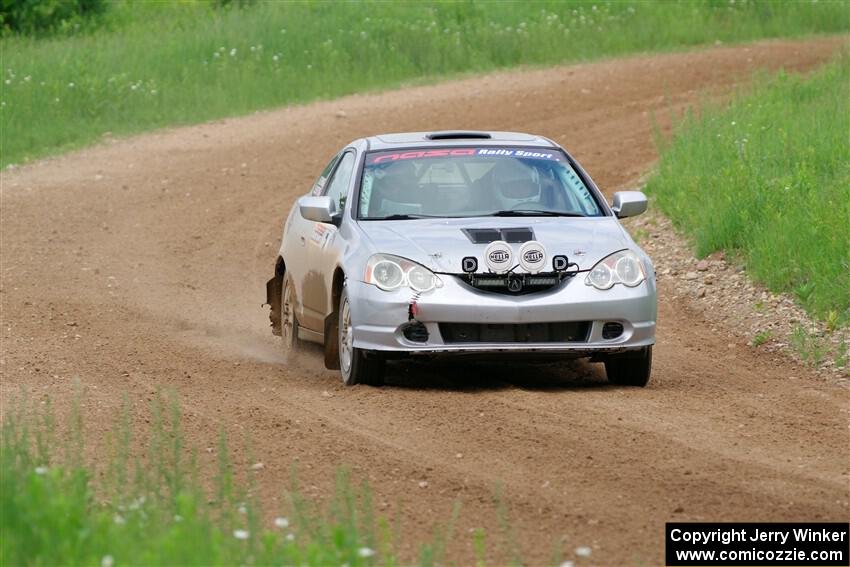 Derek Denti / Josh Remmetter Acura RSX on SS2, Skunk Creek.