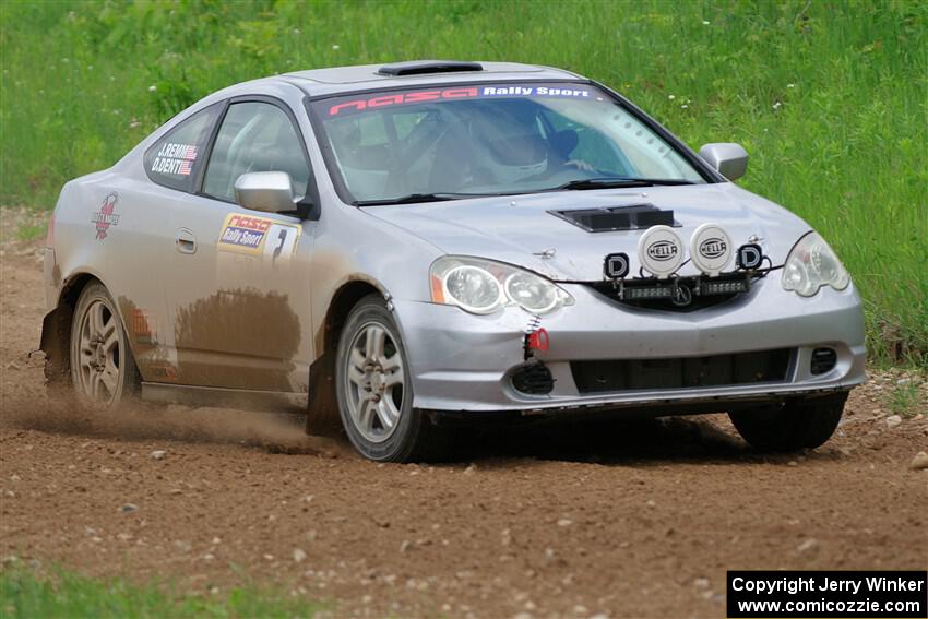 Derek Denti / Josh Remmetter Acura RSX on SS2, Skunk Creek.