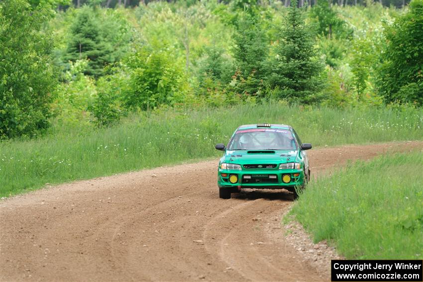 Jordan Locher / Cray Dumeah Subaru Impreza 2.5RS on SS2, Skunk Creek.
