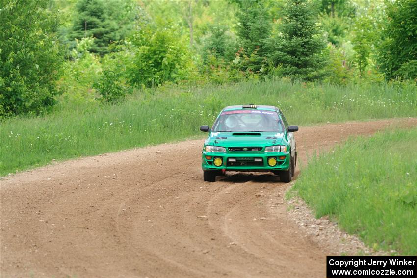Jordan Locher / Cray Dumeah Subaru Impreza 2.5RS on SS2, Skunk Creek.