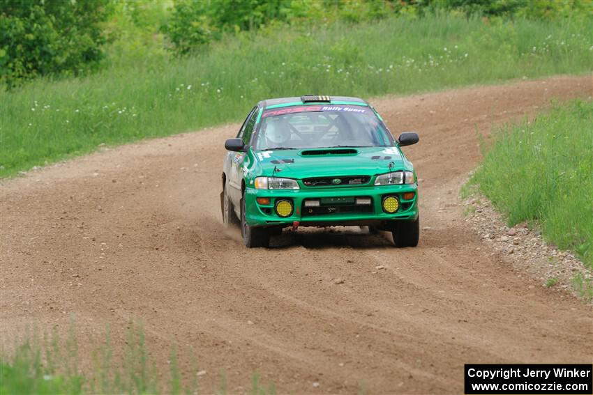 Jordan Locher / Cray Dumeah Subaru Impreza 2.5RS on SS2, Skunk Creek.