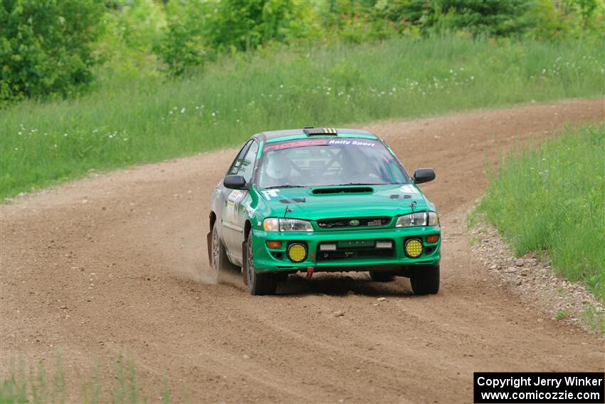 Jordan Locher / Cray Dumeah Subaru Impreza 2.5RS on SS2, Skunk Creek.