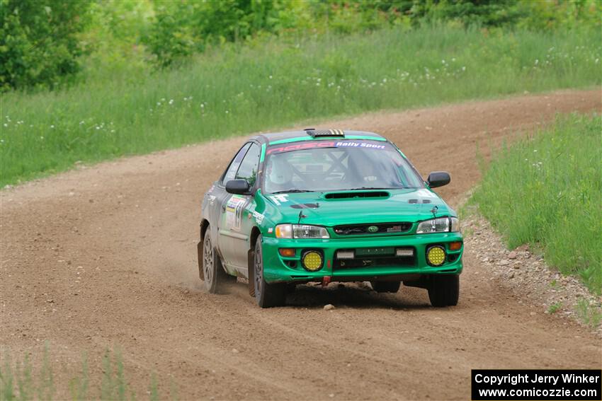 Jordan Locher / Cray Dumeah Subaru Impreza 2.5RS on SS2, Skunk Creek.