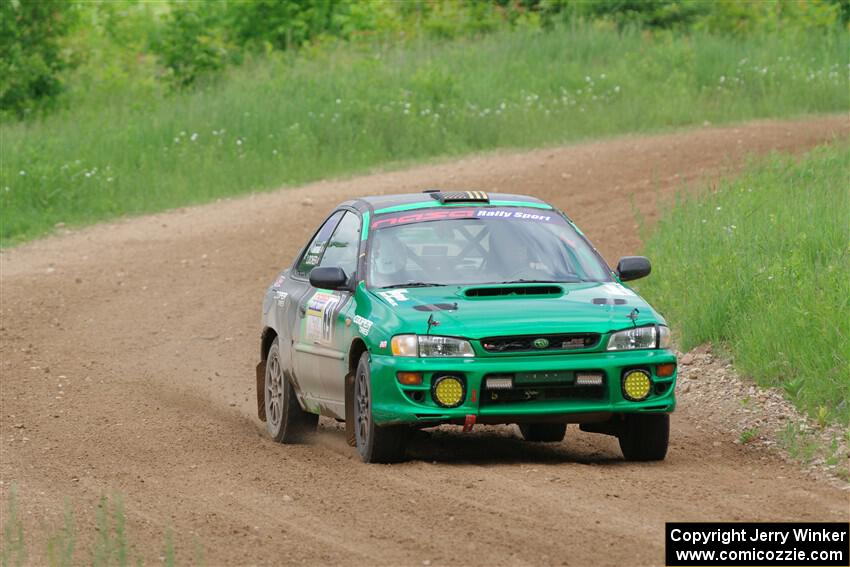 Jordan Locher / Cray Dumeah Subaru Impreza 2.5RS on SS2, Skunk Creek.
