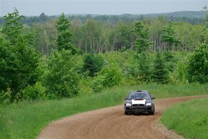 Mike Ryan's Subaru Impreza 2.5RS on SS2, Skunk Creek.