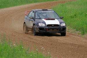 Mike Ryan's Subaru Impreza 2.5RS on SS2, Skunk Creek.