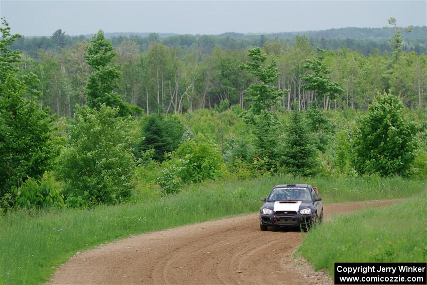 Mike Ryan's Subaru Impreza 2.5RS on SS2, Skunk Creek.