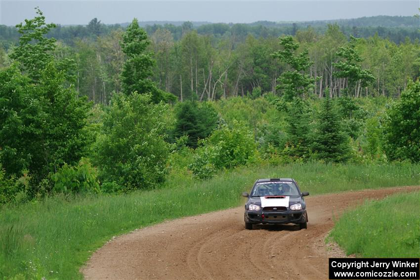 Mike Ryan's Subaru Impreza 2.5RS on SS2, Skunk Creek.