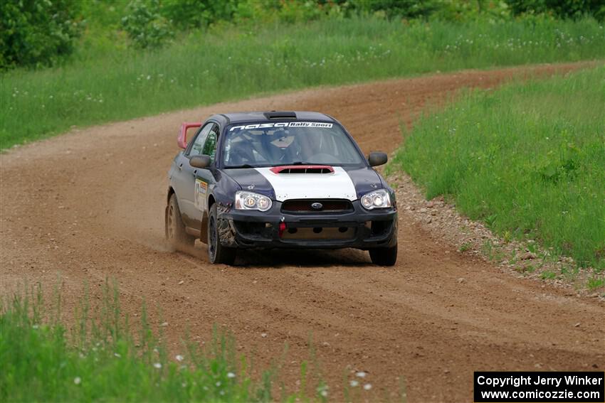 Mike Ryan's Subaru Impreza 2.5RS on SS2, Skunk Creek.