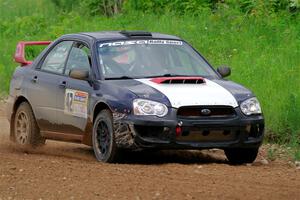 Mike Ryan's Subaru Impreza 2.5RS on SS2, Skunk Creek.