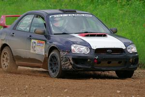 Mike Ryan's Subaru Impreza 2.5RS on SS2, Skunk Creek.