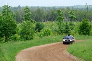 Colin Gleason / Ian Nelson Subaru Impreza 2.5RS on SS2, Skunk Creek.