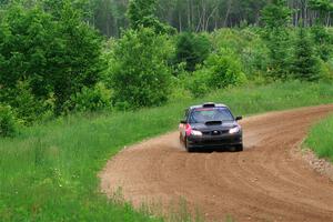 Colin Gleason / Ian Nelson Subaru Impreza 2.5RS on SS2, Skunk Creek.