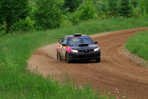 Colin Gleason / Ian Nelson Subaru Impreza 2.5RS on SS2, Skunk Creek.