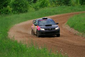 Colin Gleason / Ian Nelson Subaru Impreza 2.5RS on SS2, Skunk Creek.