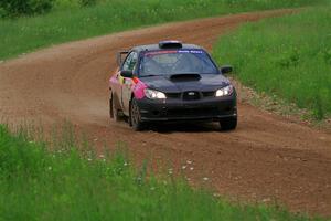 Colin Gleason / Ian Nelson Subaru Impreza 2.5RS on SS2, Skunk Creek.