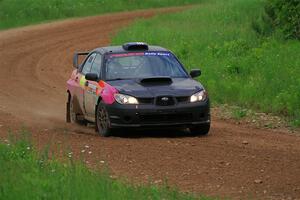 Colin Gleason / Ian Nelson Subaru Impreza 2.5RS on SS2, Skunk Creek.