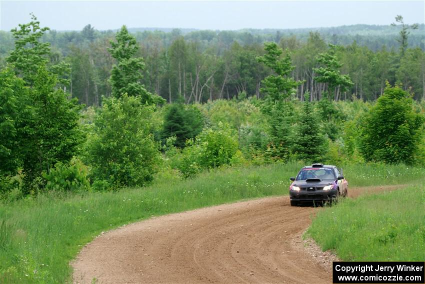 Colin Gleason / Ian Nelson Subaru Impreza 2.5RS on SS2, Skunk Creek.
