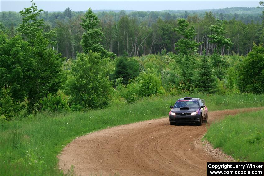 Colin Gleason / Ian Nelson Subaru Impreza 2.5RS on SS2, Skunk Creek.