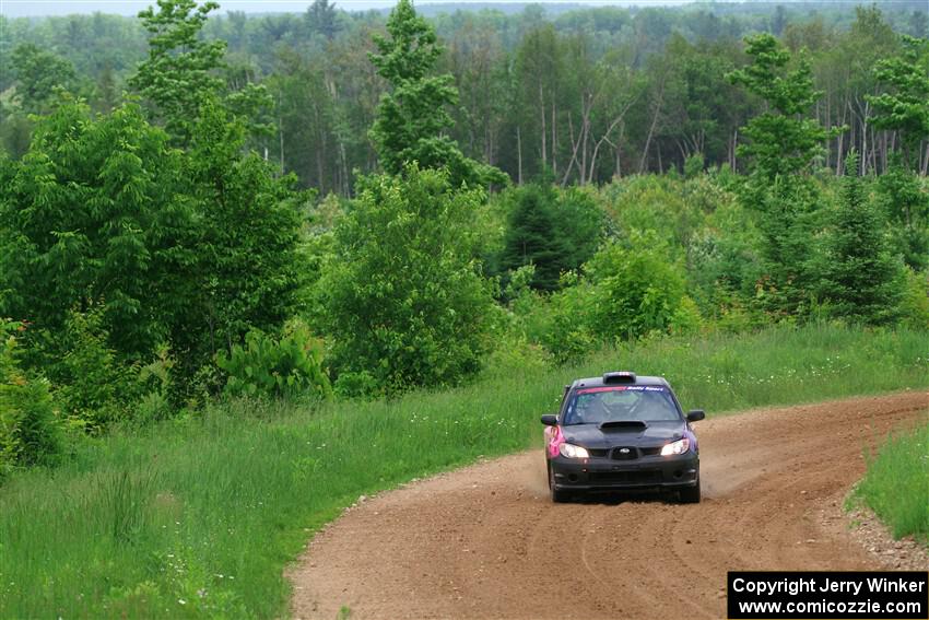Colin Gleason / Ian Nelson Subaru Impreza 2.5RS on SS2, Skunk Creek.