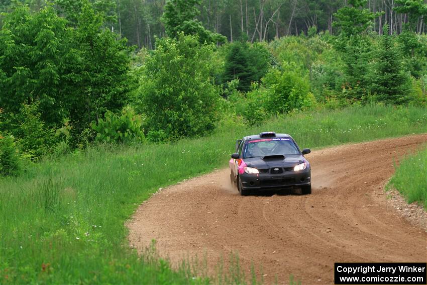 Colin Gleason / Ian Nelson Subaru Impreza 2.5RS on SS2, Skunk Creek.