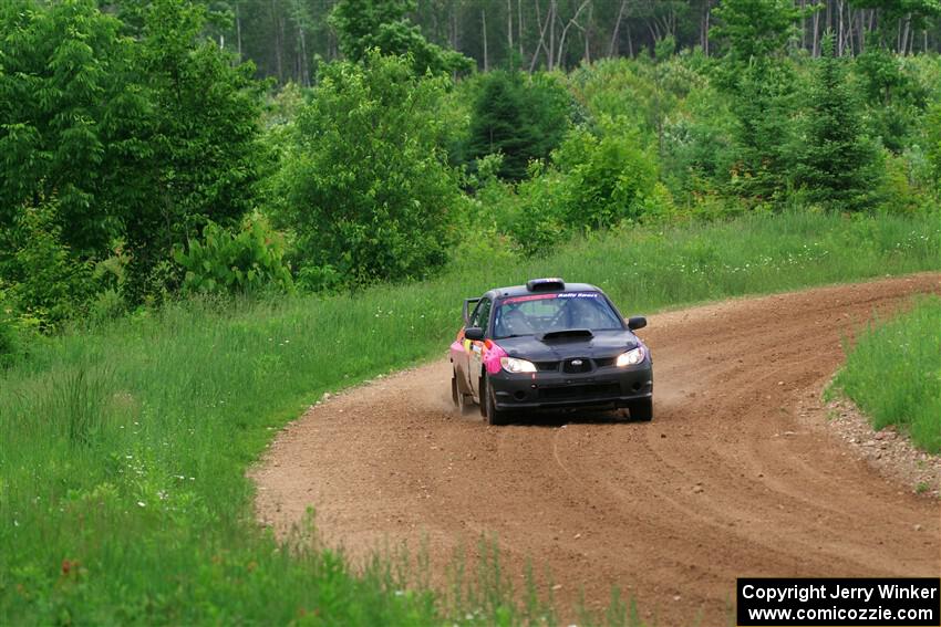 Colin Gleason / Ian Nelson Subaru Impreza 2.5RS on SS2, Skunk Creek.