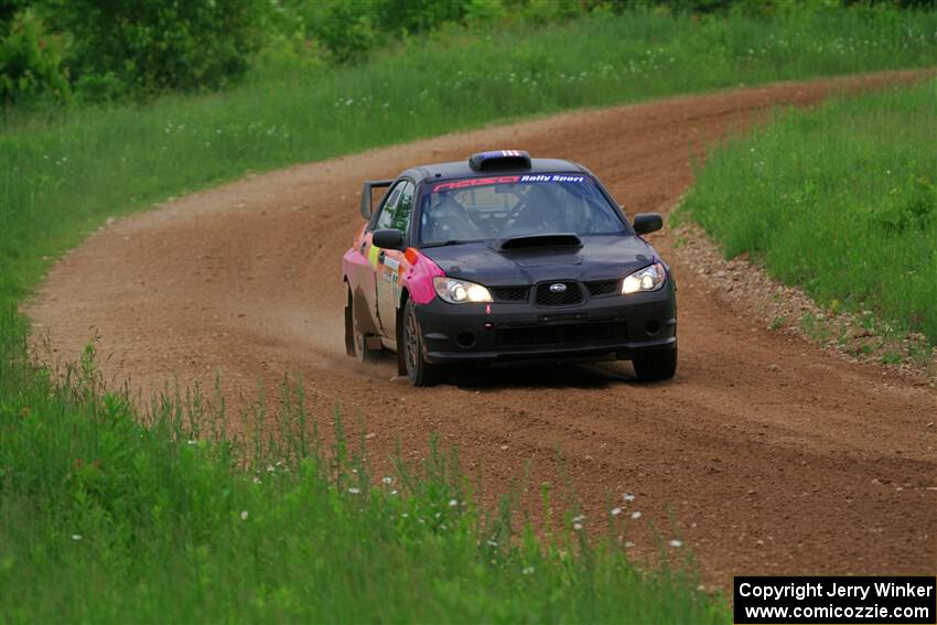 Colin Gleason / Ian Nelson Subaru Impreza 2.5RS on SS2, Skunk Creek.