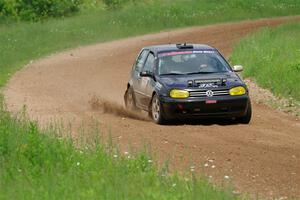 Chase Blakely / Mike Callaway VW GTI on SS2, Skunk Creek.