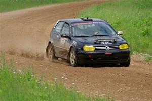 Chase Blakely / Mike Callaway VW GTI on SS2, Skunk Creek.