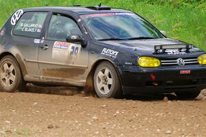 Chase Blakely / Mike Callaway VW GTI on SS2, Skunk Creek.