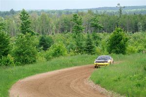 Eli Goethel / Max Sutton Mitsubishi Eclipse on SS2, Skunk Creek.
