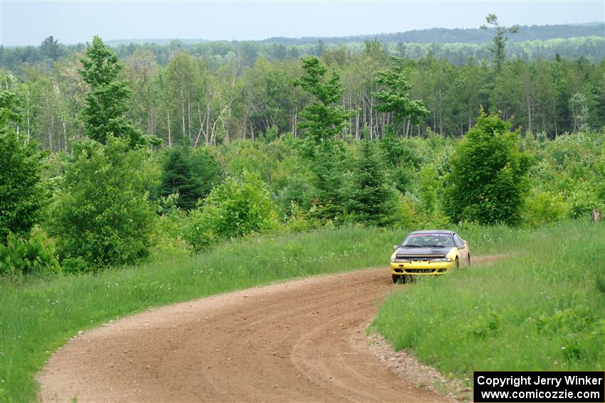 Eli Goethel / Max Sutton Mitsubishi Eclipse on SS2, Skunk Creek.