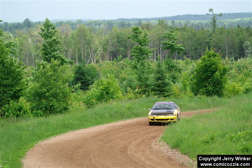 Eli Goethel / Max Sutton Mitsubishi Eclipse on SS2, Skunk Creek.