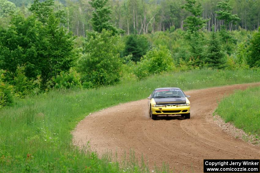 Eli Goethel / Max Sutton Mitsubishi Eclipse on SS2, Skunk Creek.