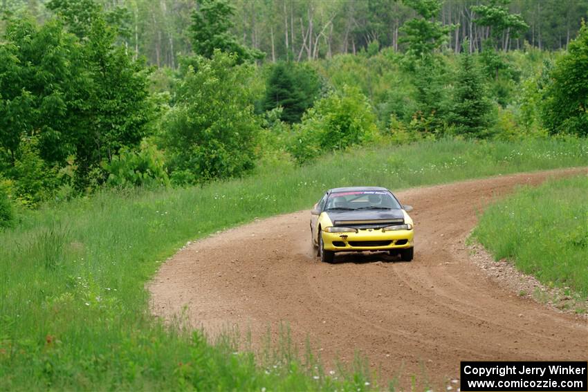 Eli Goethel / Max Sutton Mitsubishi Eclipse on SS2, Skunk Creek.
