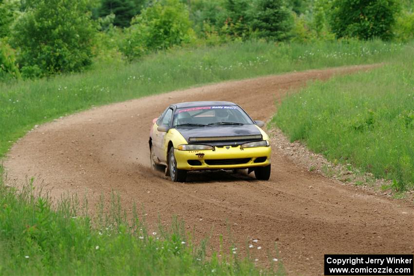 Eli Goethel / Max Sutton Mitsubishi Eclipse on SS2, Skunk Creek.