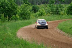 James Walker / Yannis Burnell Chevy Aveo on SS2, Skunk Creek.