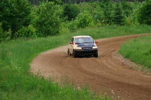 James Walker / Yannis Burnell Chevy Aveo on SS2, Skunk Creek.