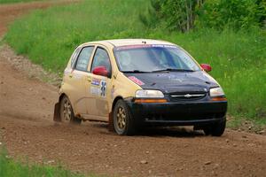 James Walker / Yannis Burnell Chevy Aveo on SS2, Skunk Creek.
