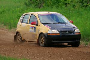 James Walker / Yannis Burnell Chevy Aveo on SS2, Skunk Creek.