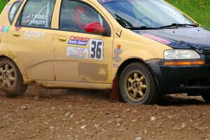James Walker / Yannis Burnell Chevy Aveo on SS2, Skunk Creek.