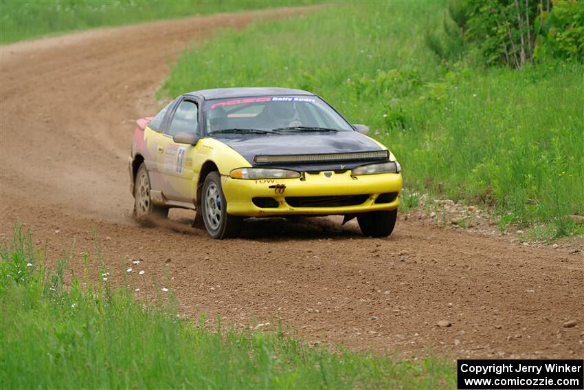 Eli Goethel / Max Sutton Mitsubishi Eclipse on SS2, Skunk Creek.